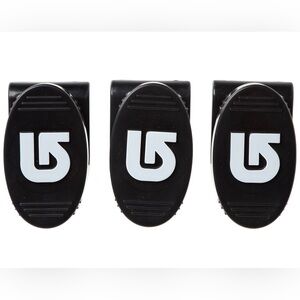 Burton wall mount set of 3 used hooks